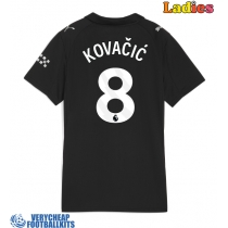 Manchester City Mateo Kovacic #8 Replica Away Shirt Ladies 2025-26 Short Sleeve